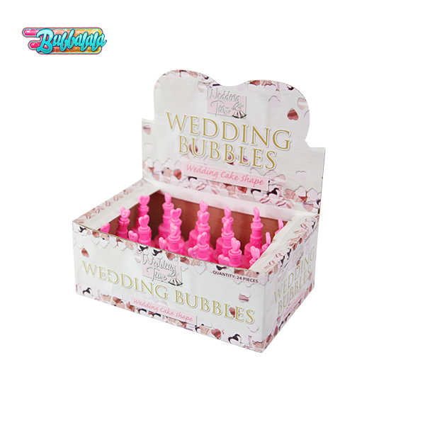 Party Wedding White Bubble Tubes Heart Cake Bubble Toys