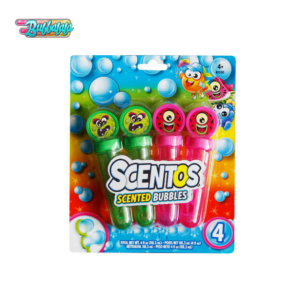4 Packs of Bubble Water Bubble Tubes Toys