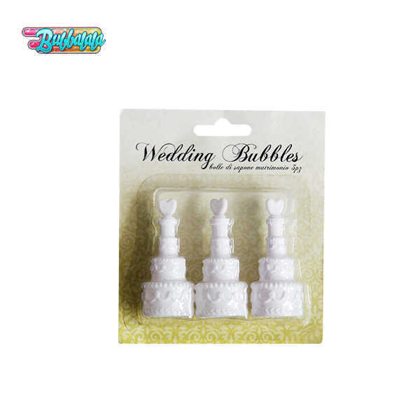 Quality Design Party Wedding White Heart Cake Bubble Tubes