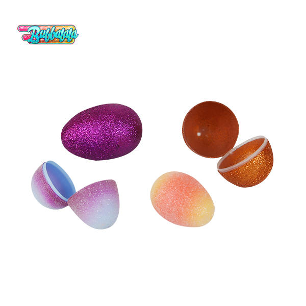 Colorful Matte Plastic Easter Eggs