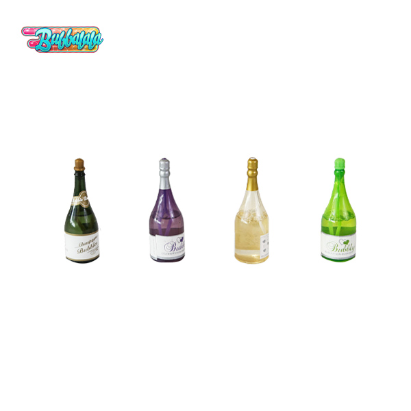 Plastic Mini Champagne Bubble Bottle Toys