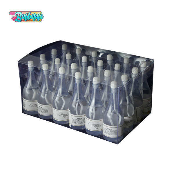 24 Bottles White Bubble Water Wine Bottle