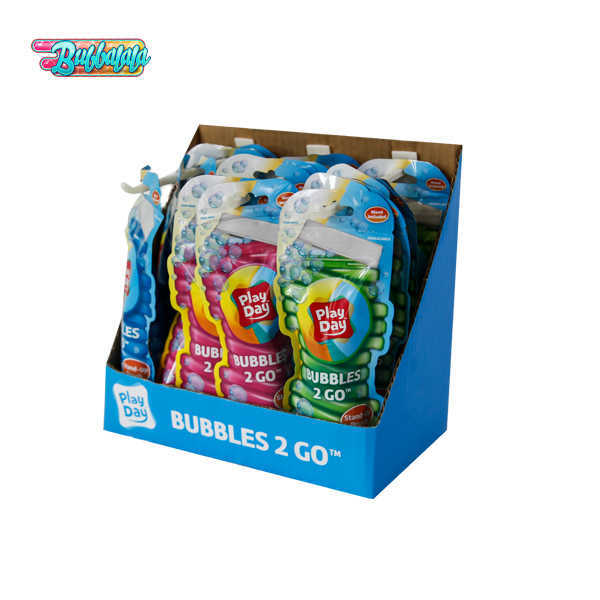 Bags of Children Having Fun Bubble Water